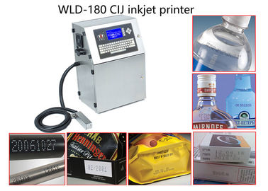 China Hohe Leistungsfähigkeits-Getränkeununterbrochener Tintenstrahl-Drucker für Reihen-Kodierung/Aufkleber-Kodierung fournisseur