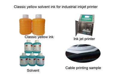 China Nahrungsmittelgetränkedatums-Drucklösungsmittel basierte Tinte für CIJ-Tintenstrahl Drucker fournisseur