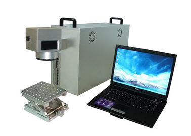 China Faser-Laser-Markierungs-Maschine Customrized tragbare für Metallaluminiumblatt fournisseur