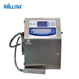 China Industrielle Druck-Verfallsdatums-Punktjet-Matrixdrucker-Tintenstrahldruckenmaschine für Plastikflaschenkapsel fournisseur